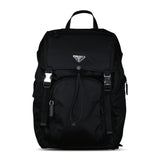 Prada Re - Nylon and Saffiano Leather Backpack in Black - Boinclo - Outlet Sale Under Retail