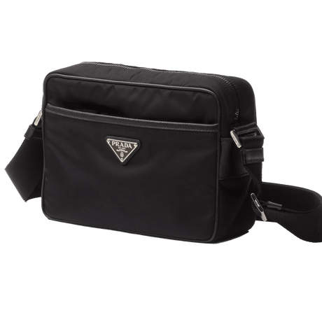 Prada Re - Nylon and Saffiano shoulder bag in Black - Boinclo - Outlet Sale Under Retail