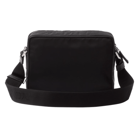 Prada Re - Nylon and Saffiano shoulder bag in Black - Boinclo - Outlet Sale Under Retail