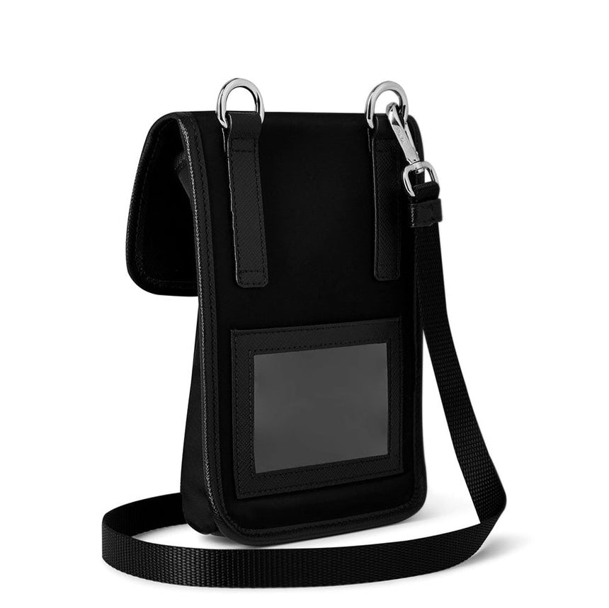 PRADA RE - NYLON AND SAFFIANO SMARTPHONE CASE BLACK - Boinclo ltd - Outlet Sale Under Retail