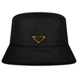Re - Nylon and Shearling Bucket Hat in Nero - Boinclo - Outlet Sale Under Retail