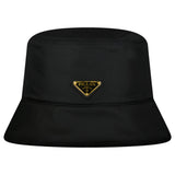 Re - Nylon and Shearling Bucket Hat in Nero - Boinclo - Outlet Sale Under Retail
