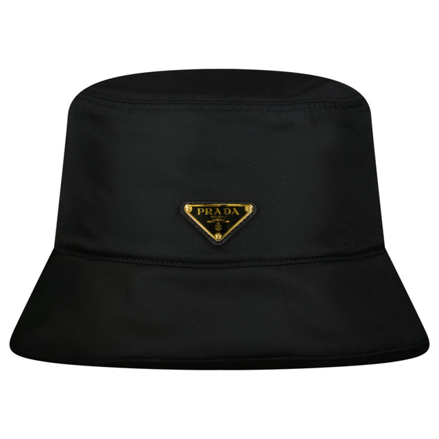 Re - Nylon and Shearling Bucket Hat in Nero - Boinclo - Outlet Sale Under Retail