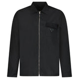 Prada Re - Nylon Overshirt in Black - Boinclo - Outlet Sale Under Retail