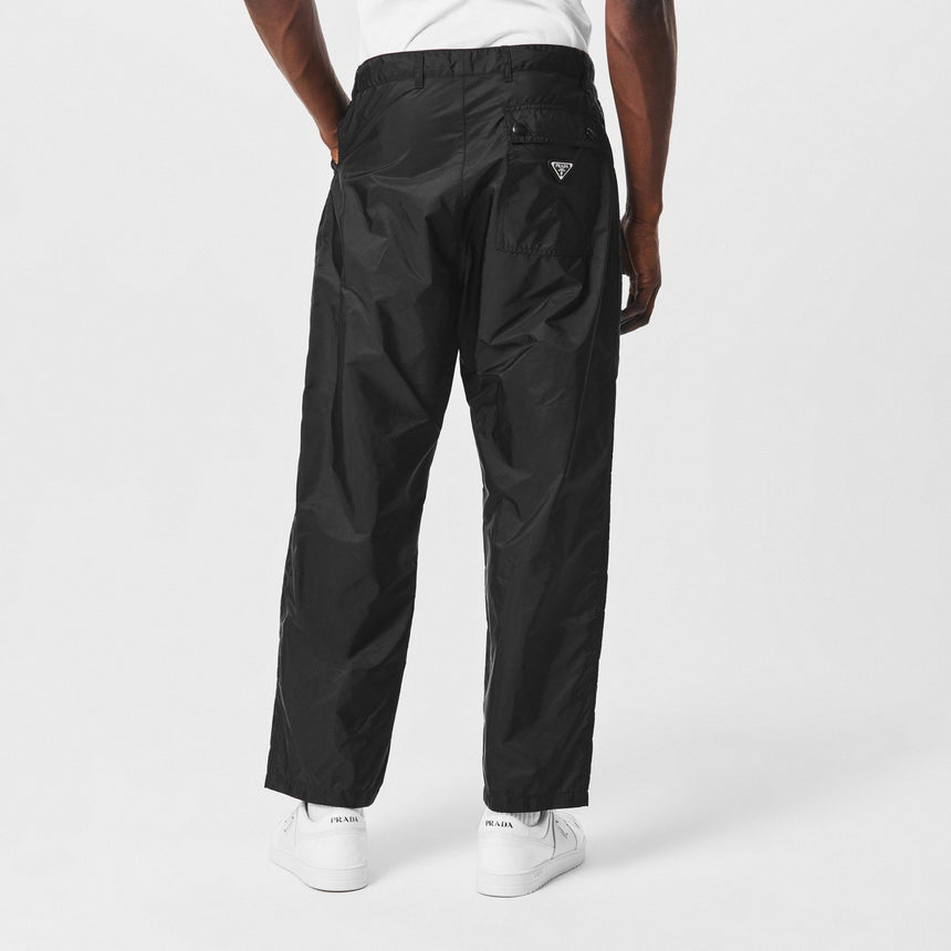 Prada Re - Nylon Tapered Trousers in Black - Boinclo - Outlet Sale Under Retail