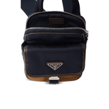 Prada Re - Nylon Triangle - Logo Shoulder Bag in Blue - Boinclo - Outlet Sale Under Retail