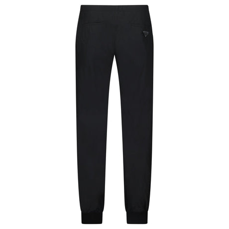Prada Silk - Blend Trousers in Black - Boinclo - Outlet Sale Under Retail