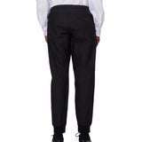 Prada Silk - Blend Trousers in Black - Boinclo - Outlet Sale Under Retail