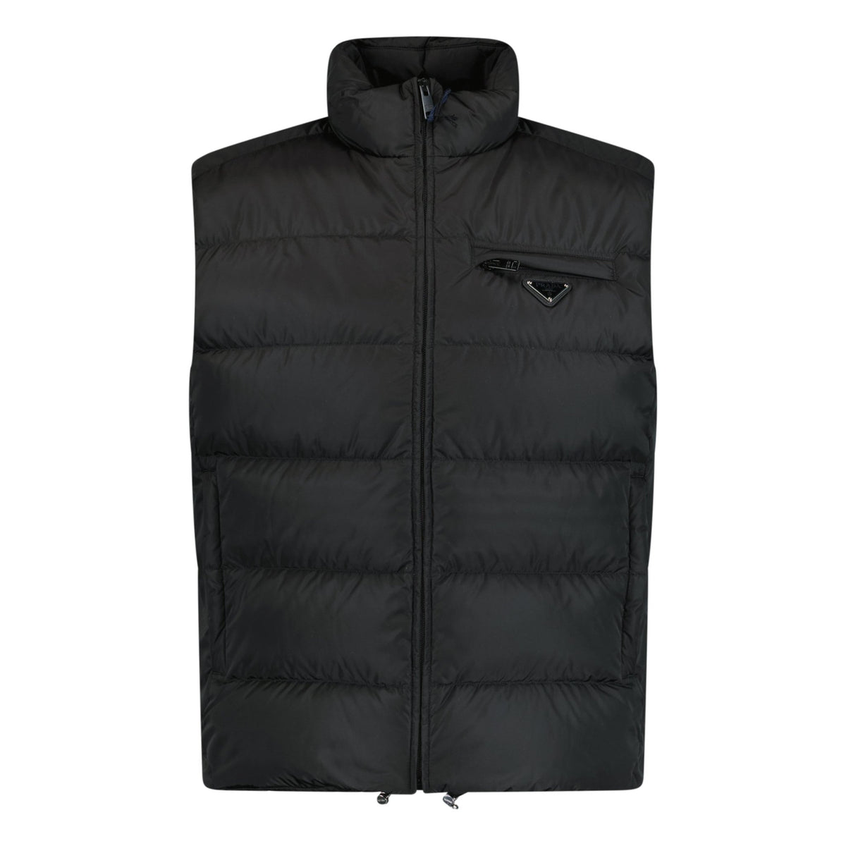 Prada Triangle Logo Gilet Black - £1,085.00 – Boinclo