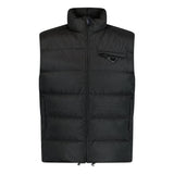 Prada Triangle Logo Gilet Black - Boinclo ltd - Outlet Sale Under Retail