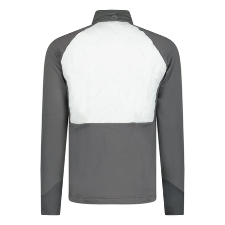 ProQuip Thermal Gale Quilt Windproof Golf Jacket Grey/White - Boinclo - Outlet Sale Under Retail