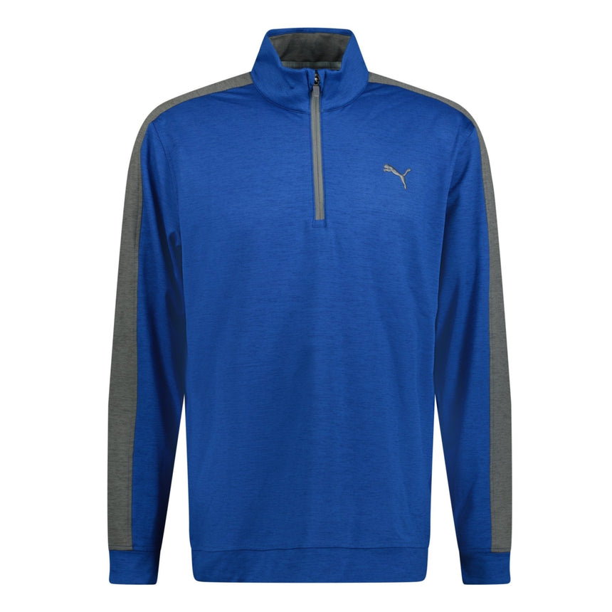 Puma Cloudspun Quarter Zip Pullover Golf Sweatshirt Blue - Boinclo - Outlet Sale Under Retail