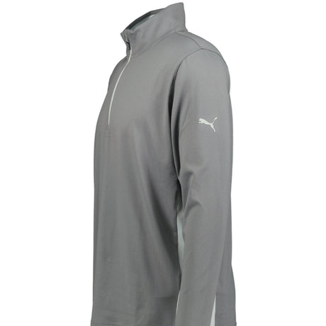 Puma Cloudspun Quarter Zip Pullover Golf Sweatshirt Grey - Boinclo - Outlet Sale Under Retail