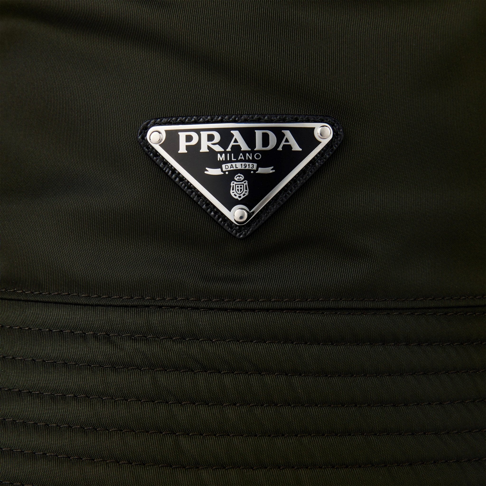 Prada Re-Nylon Bucket Hat in Green - Outlet Sale Under Retail