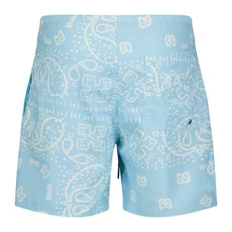 Rhude Bandana Swim Shorts Sky Blue - Boinclo - Outlet Sale Under Retail