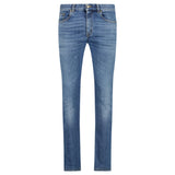 Saint Laurent Slim Fit Jeans in Blue Denim (Defect) - Boinclo - Outlet Sale Under Retail