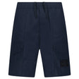 Stone Island All - Weather Cotton Canvas Ghost Cargo Shorts in Navy - Boinclo - Outlet Sale Under Retail