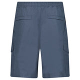 Stone Island All-Weather Cotton Canvas Ghost Cargo Shorts in Slate Blue - Boinclo - Outlet Sale Under Retail