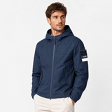 Stone Island All-Weather Cotton Canvas Ghost Hooded Jacket in Navy - Boinclo - Outlet Sale Under Retail