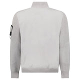 Stone Island All-Weather Cotton Canvas Ghost Stand Collar Jacket in Dust Grey - Boinclo - Outlet Sale Under Retail