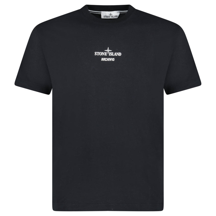 Stone Island Archivio T-Shirt Black - Boinclo - Outlet Sale Under Retail