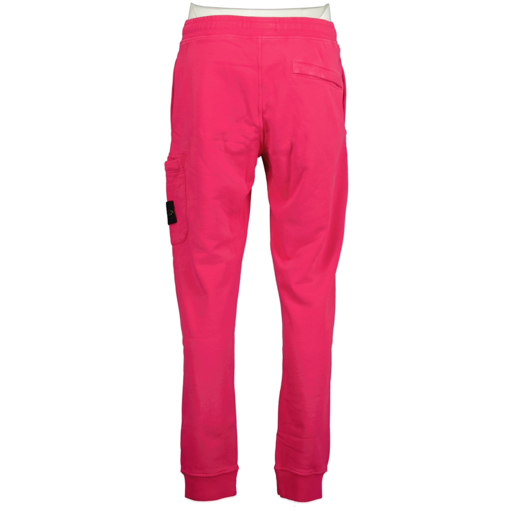 Stone Island Badge Cotton Sweatpants Pink Outlet Sale Always Under Retail Boinclo