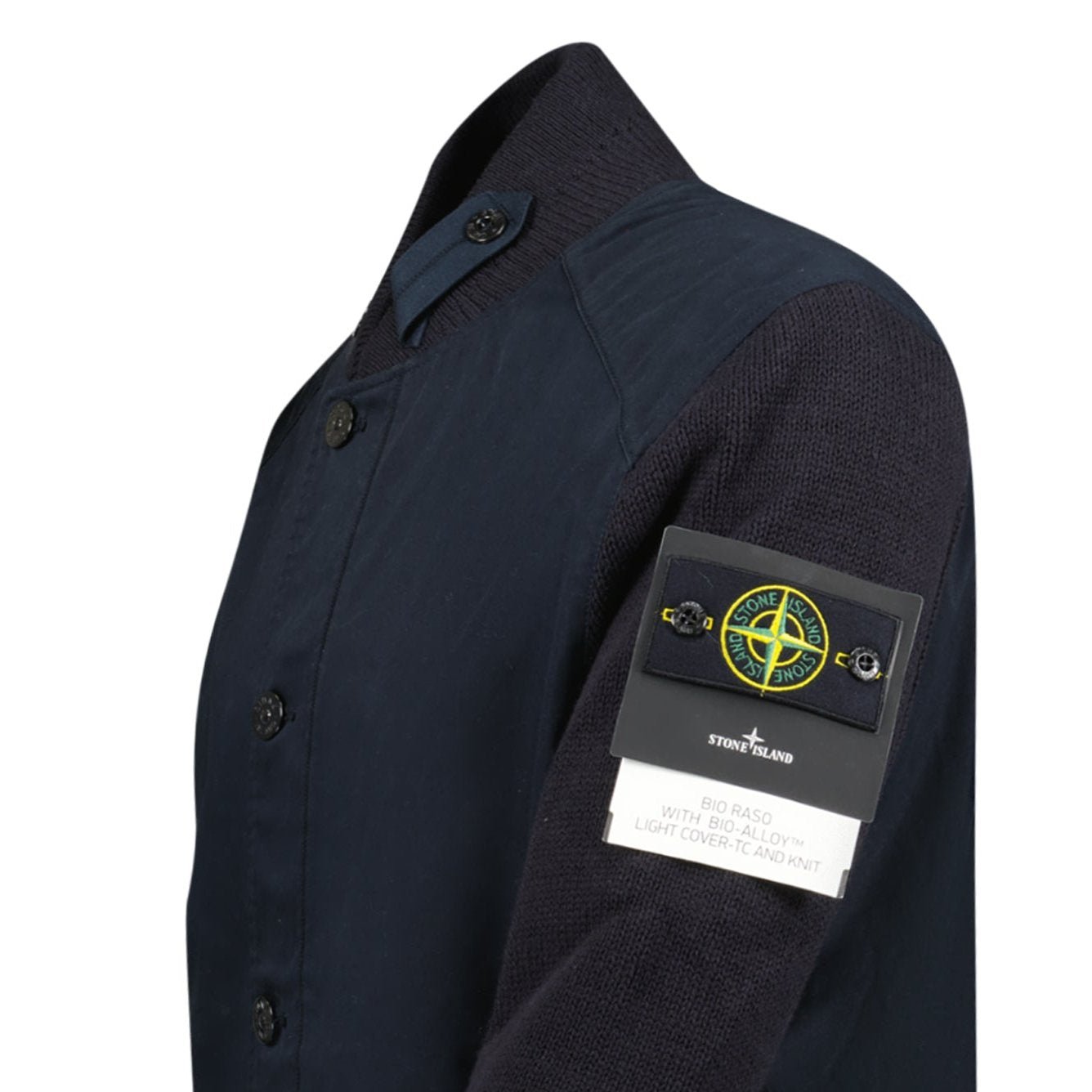 Stone Island Bio Raso Bomber Jacket Navy Outlet Sale Always Under Retail Boinclo