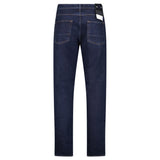Stone Island Blue Rinsed Buttoned Indigo Denim Jeans Blue Rinse - Boinclo - Outlet Sale Under Retail