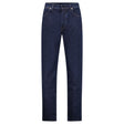 Stone Island Blue Rinsed Buttoned Indigo Denim Jeans Blue Rinse - Boinclo - Outlet Sale Under Retail