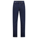 Stone Island Blue Rinsed Buttoned Indigo Denim Jeans Blue Rinse - Boinclo - Outlet Sale Under Retail