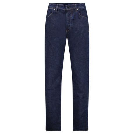 Stone Island Blue Rinsed Buttoned Indigo Denim Jeans Blue Rinse - Boinclo - Outlet Sale Under Retail