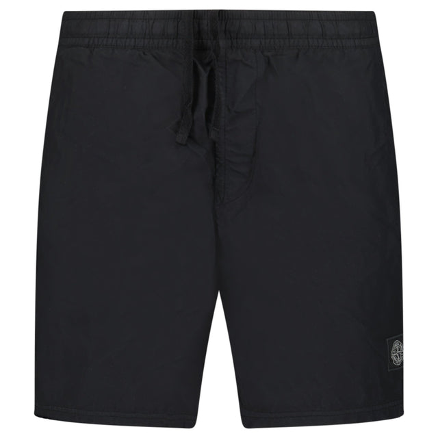 Stone Island Brushed Nylon Swim Shorts in Black - Boinclo - Outlet Sale Under Retail