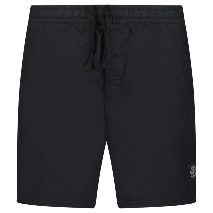 Stone Island Brushed Nylon Swim Shorts in Black - Boinclo - Outlet Sale Under Retail