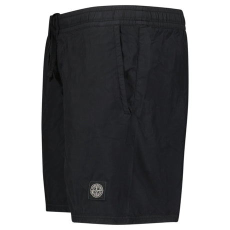 Stone Island Brushed Nylon Swim Shorts in Black - Boinclo - Outlet Sale Under Retail