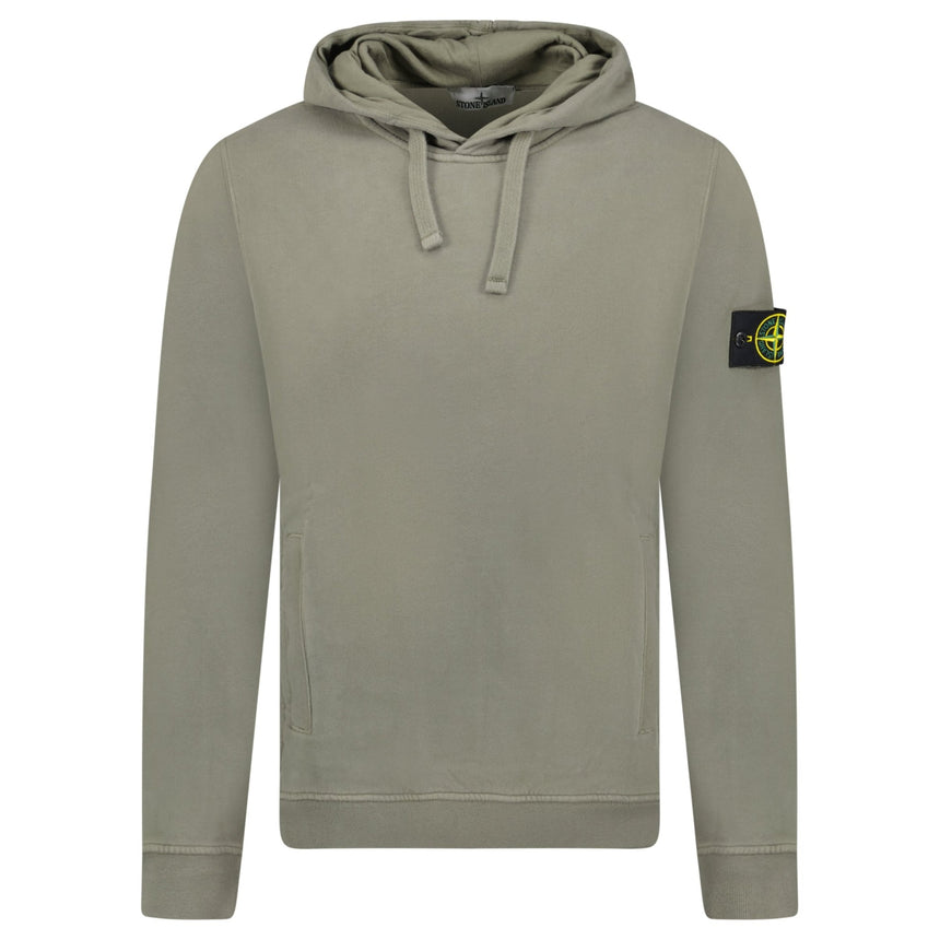 Stone Island Brushed Organic Cotton Hoodie Walnut Brown - Boinclo - Outlet Sale Under Retail