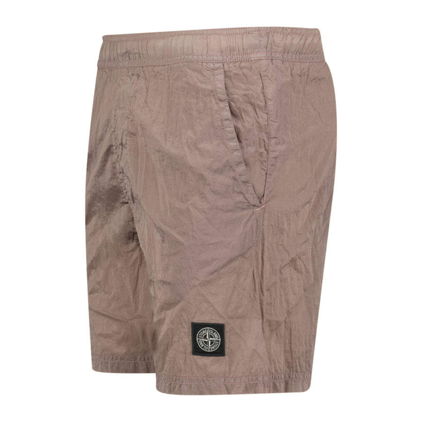 Stone Island Chrome Swim Shorts Salmon - Boinclo - Outlet Sale Under Retail