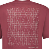 Stone Island Combed Organic Cotton Jersey T-Shirt in Burgundy - Boinclo - Outlet Sale Under Retail