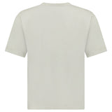 Stone Island Combed Organic Patch Logo T-Shirt in Pearl Grey - Boinclo - Outlet Sale Under Retail