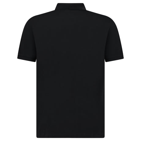 Stone Island Compass Badge Polo T-Shirt Regular Fit Black - Boinclo - Outlet Sale Under Retail