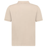 Stone Island Compass Badge Polo T-Shirt Slim Fit in Desert Beige - Boinclo - Outlet Sale Under Retail