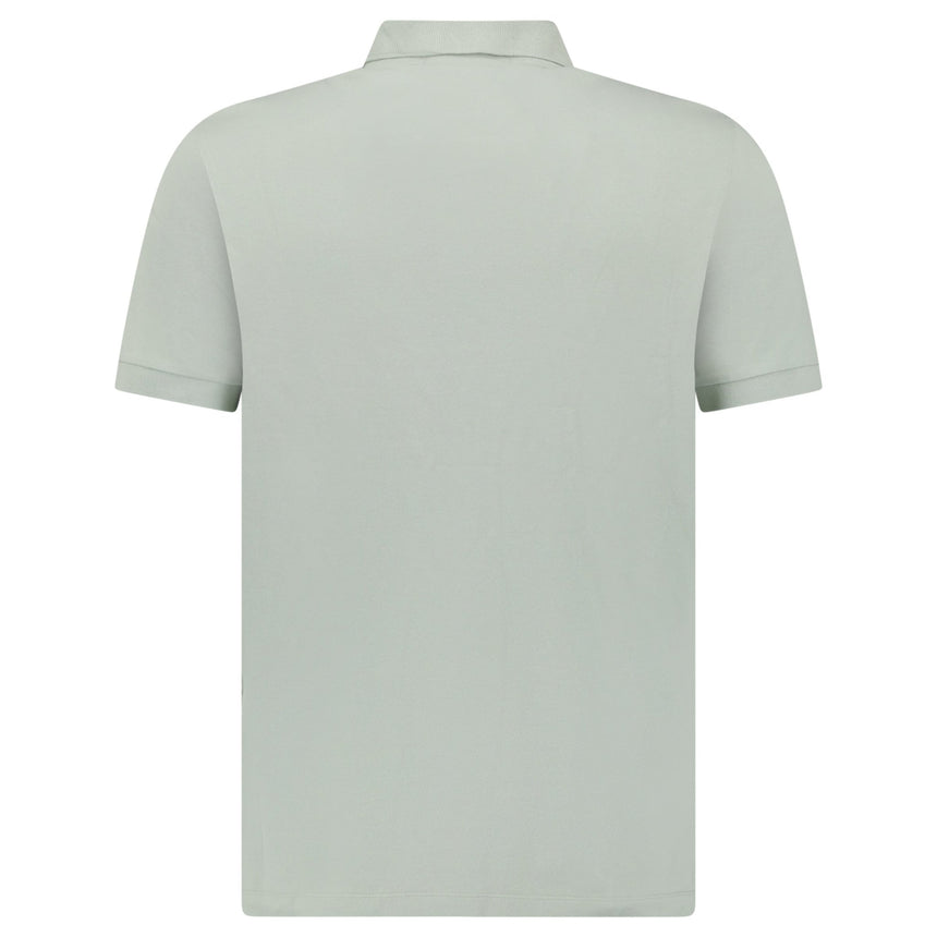 Stone Island Compass Badge Polo T-Shirt Slim Fit Sage - Boinclo - Outlet Sale Under Retail