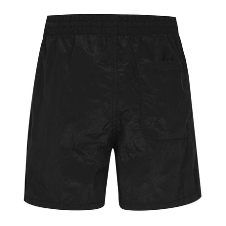 Stone Island Compass Chrome Swim Shorts Black - Boinclo - Outlet Sale Under Retail