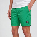 Stone Island Compass Chrome Swim Shorts in Malachite Green - Boinclo - Outlet Sale Under Retail