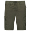 Stone Island Cotton Cargo Shorts Military Green - Boinclo - Outlet Sale Under Retail