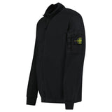 Stone Island Cotton Fleece Track Jacket in Black - Boinclo - Outlet Sale Under Retail