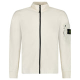 Stone Island Cotton Fleece Track Jacket in Ivory - Boinclo - Outlet Sale Under Retail