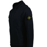 Stone Island Cotton Hooded Sweatshirt Navy