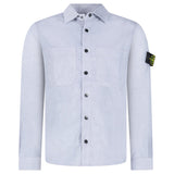 Stone Island Cotton Micro-Corduroy Overshirt in Avio Blue - Boinclo - Outlet Sale Under Retail