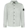 Stone Island Cotton Micro-Corduroy Overshirt in Sage Green - Boinclo - Outlet Sale Under Retail