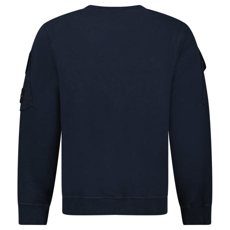 Stone Island Crewneck Sweatshirt in Navy - Boinclo - Outlet Sale Under Retail